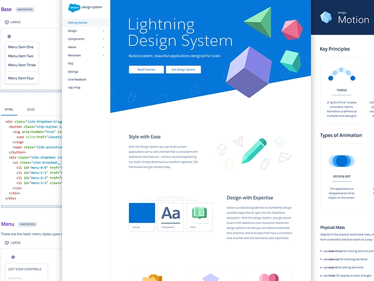 Introduction to the Salesforce Lightning Design System